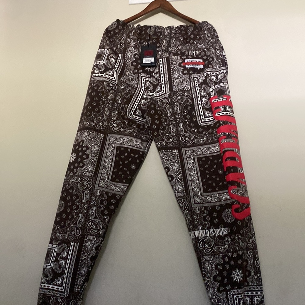 Scarface sweat pants xxl Worn once